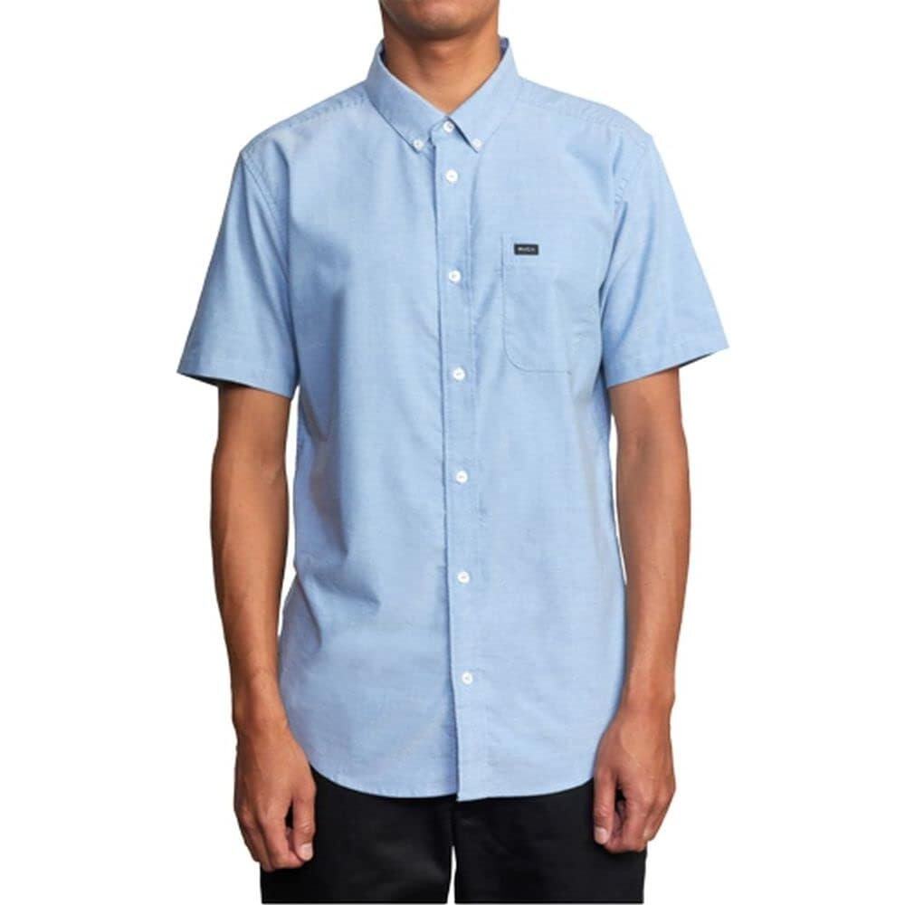 RVCA That'll Do Stretch Short-Sleeve Shirt - Men's L